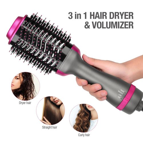 One Step Hot Air Brush 3-in-1