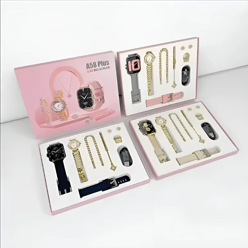 A58 Plus 6-in-1 Smartwatch for Women