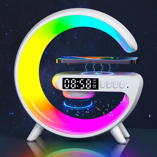 G63 Bluetooth Speaker Atmosphere Light Wireless Charger