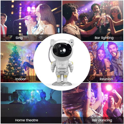 Astronaut Star Projector Night Light