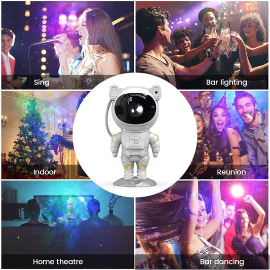 Astronaut Star Projector Night Light
