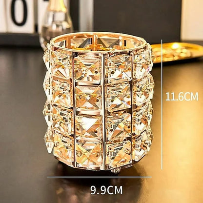 Premium Golden Brush Makeup Holder.
