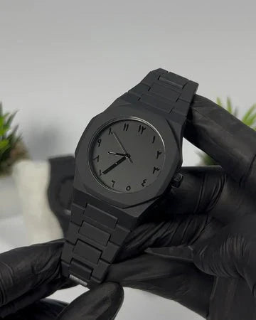 Arabic Aura Watch (Stainless Steel Straps )