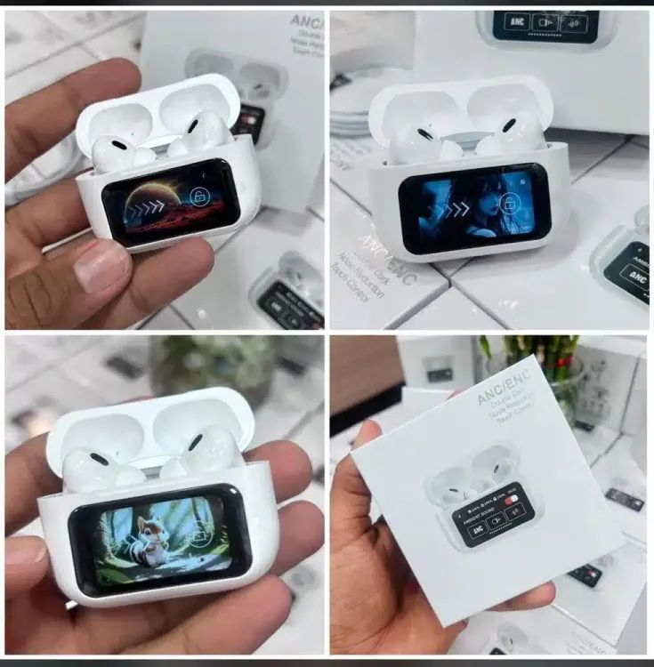 A9 Pro 2 Earbuds with LCD Tablet
