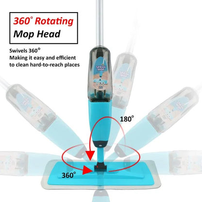 Magic Spray Mop With Extendable Handle