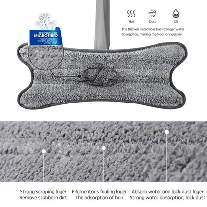 X Shape Microfiber Mop